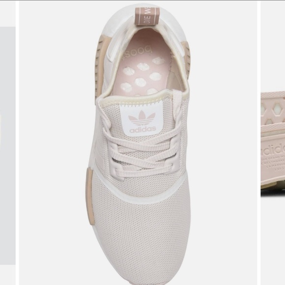 NWT ADIDAS NMD R1 originals women’s size 9.5 in chalk white - Picture 7 of 14